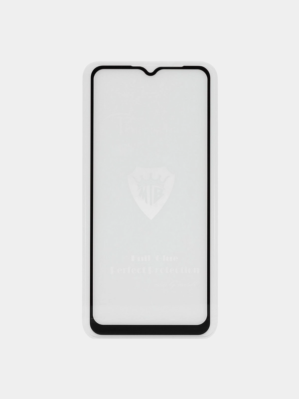 Защитное стекло 2,5D Full glue Brera для Realme C21, с черной рамкой