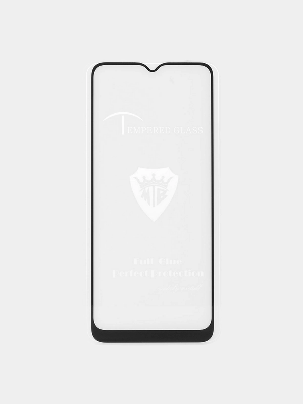 Защитное стекло 2,5D Full glue Brera для Samsung Galaxy A02s, A025, с черной рамкой
