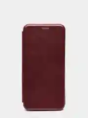 Бордовый чехол книжка HUAWEI HONOR 50 lite