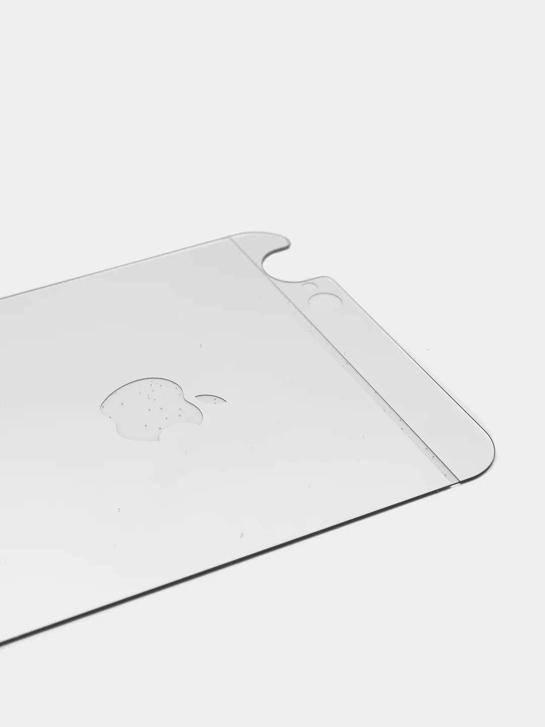 Серебряный защитное заднее стекло для iPhone 6