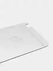 Серебряный защитное заднее стекло для iPhone 6