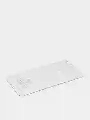 Серебряный защитное заднее стекло для iPhone 6
