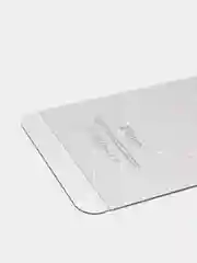 Серый металлик защитное заднее стекло для iPhone 6