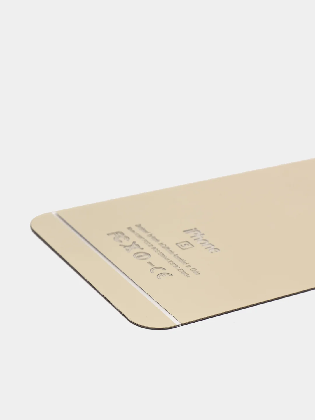 Золотой защитное заднее стекло для iPhone 6