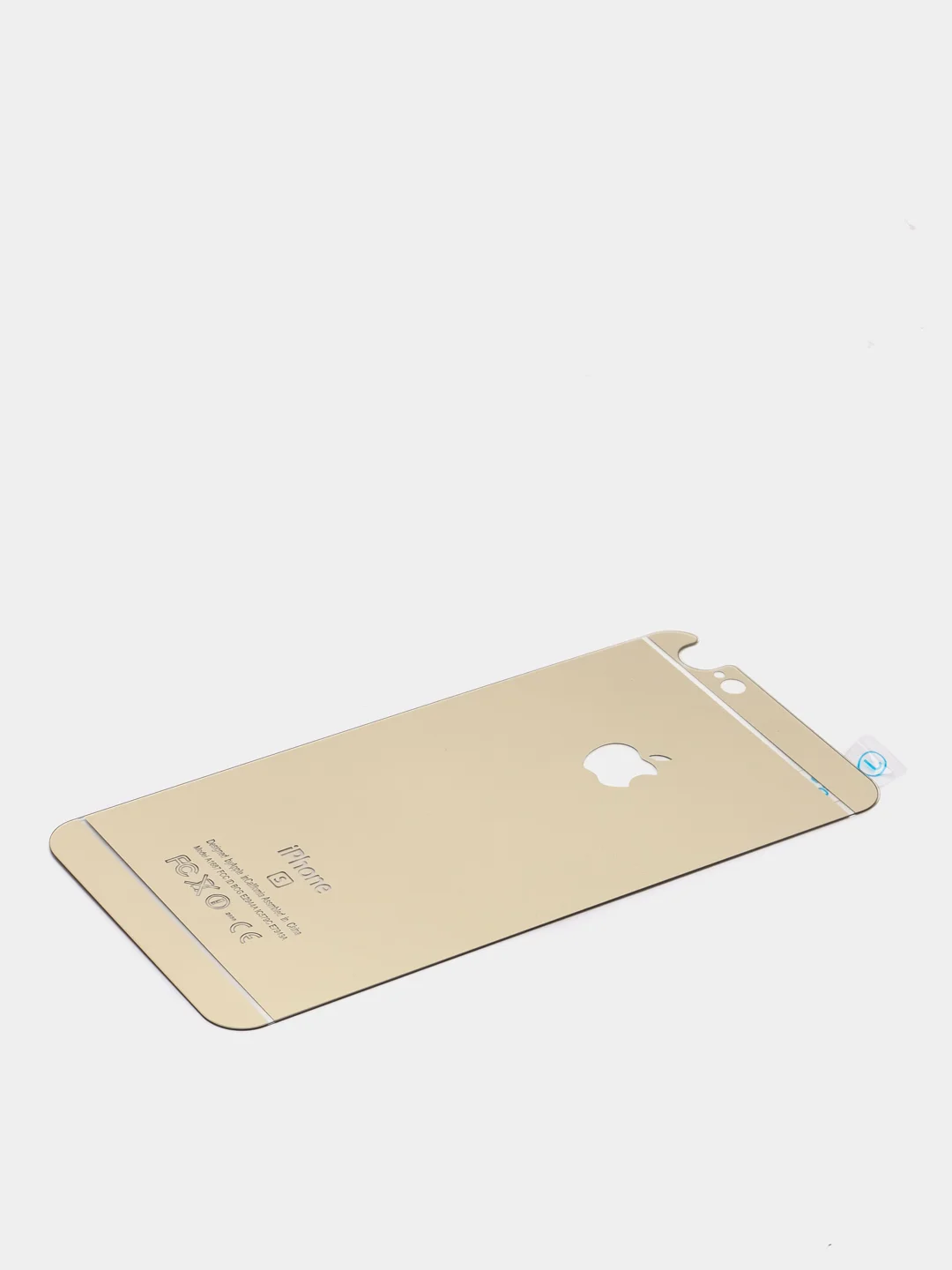 Золотой защитное заднее стекло для iPhone 6