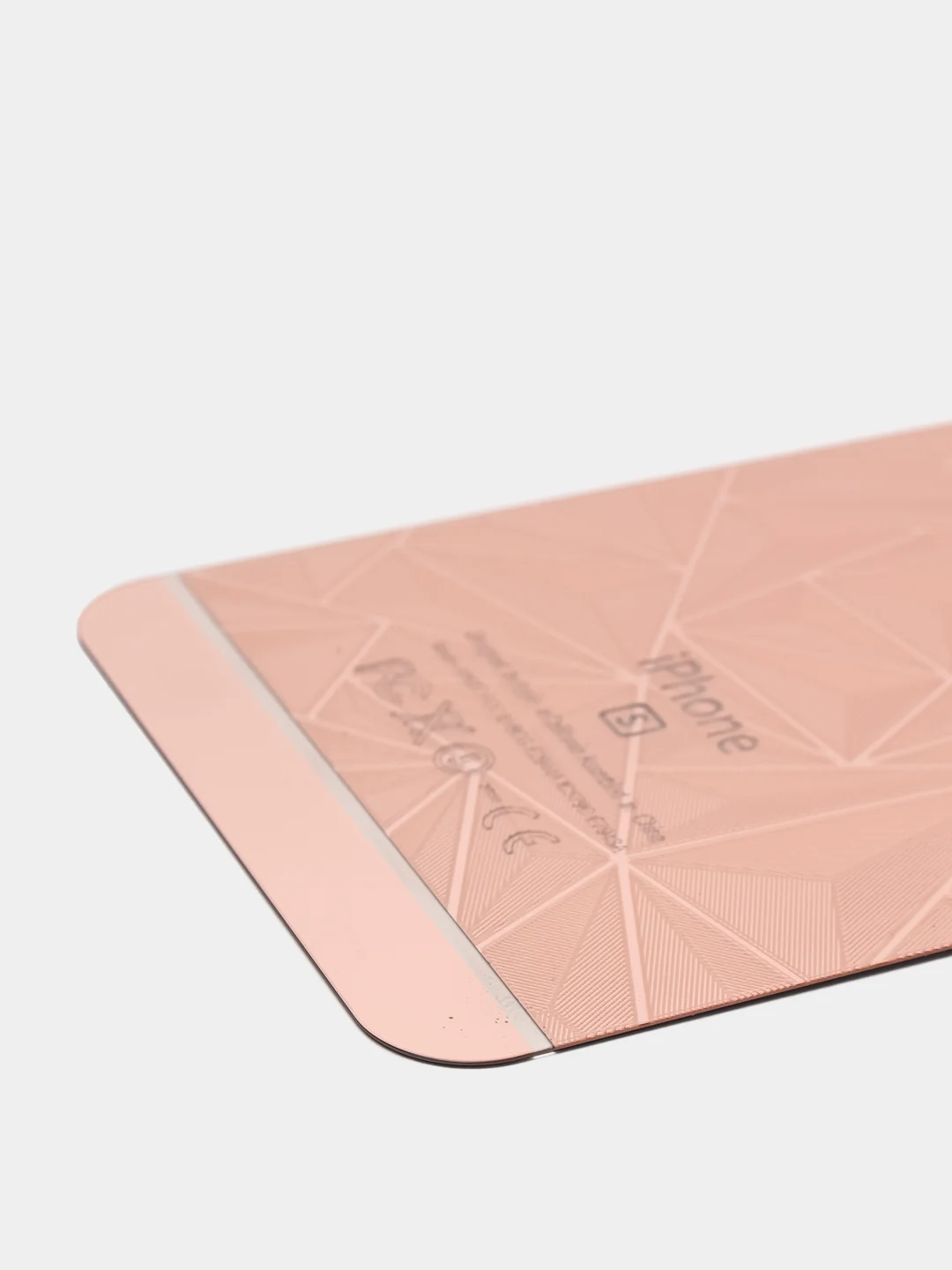 Розовый защитное заднее стекло для iPhone 6