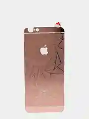 Розовый защитное заднее стекло для iPhone 6