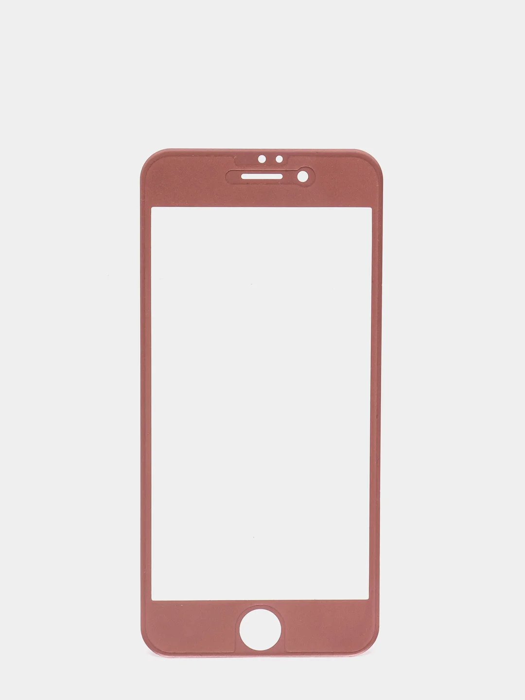 Золотой защитное стекло c силиконовыми краями IPHONE 6