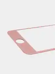 Золотой защитное  стекло c силиконовыми краями  IPHONE 6