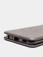 Серый чехол книжка Samsung A03 core