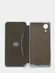 Голубой чехол книжка Samsung A03 core