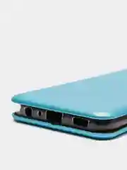 Голубой чехол книжка Samsung A03 core