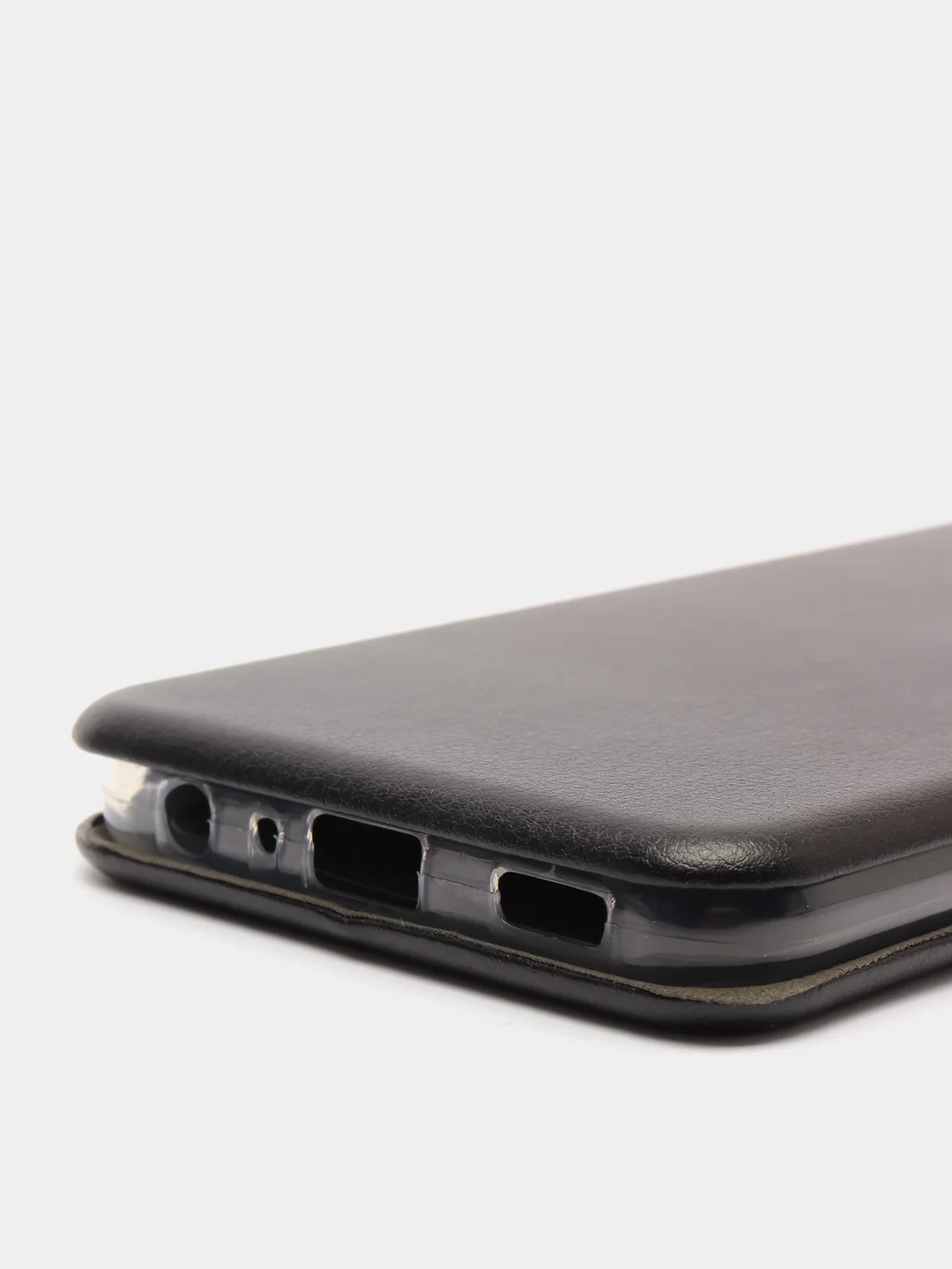 Черный чехол книжка Samsung A03 core