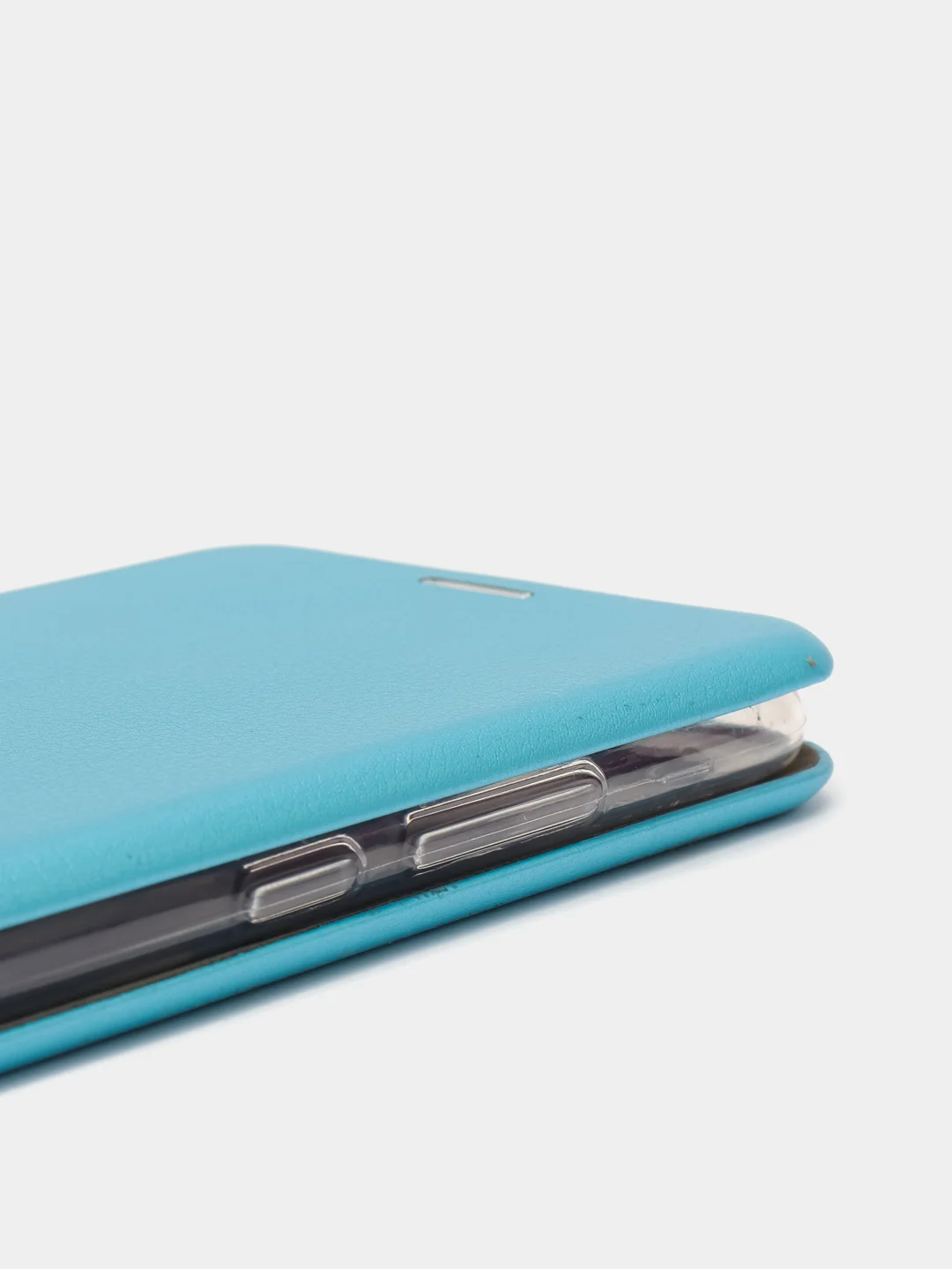 Голубой чехол книжка Samsung A03