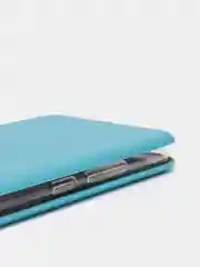 Голубой чехол книжка Samsung A03
