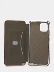 Бордовый чехол книжка Samsung A03