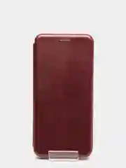 Бордовый чехол книжка Samsung A03