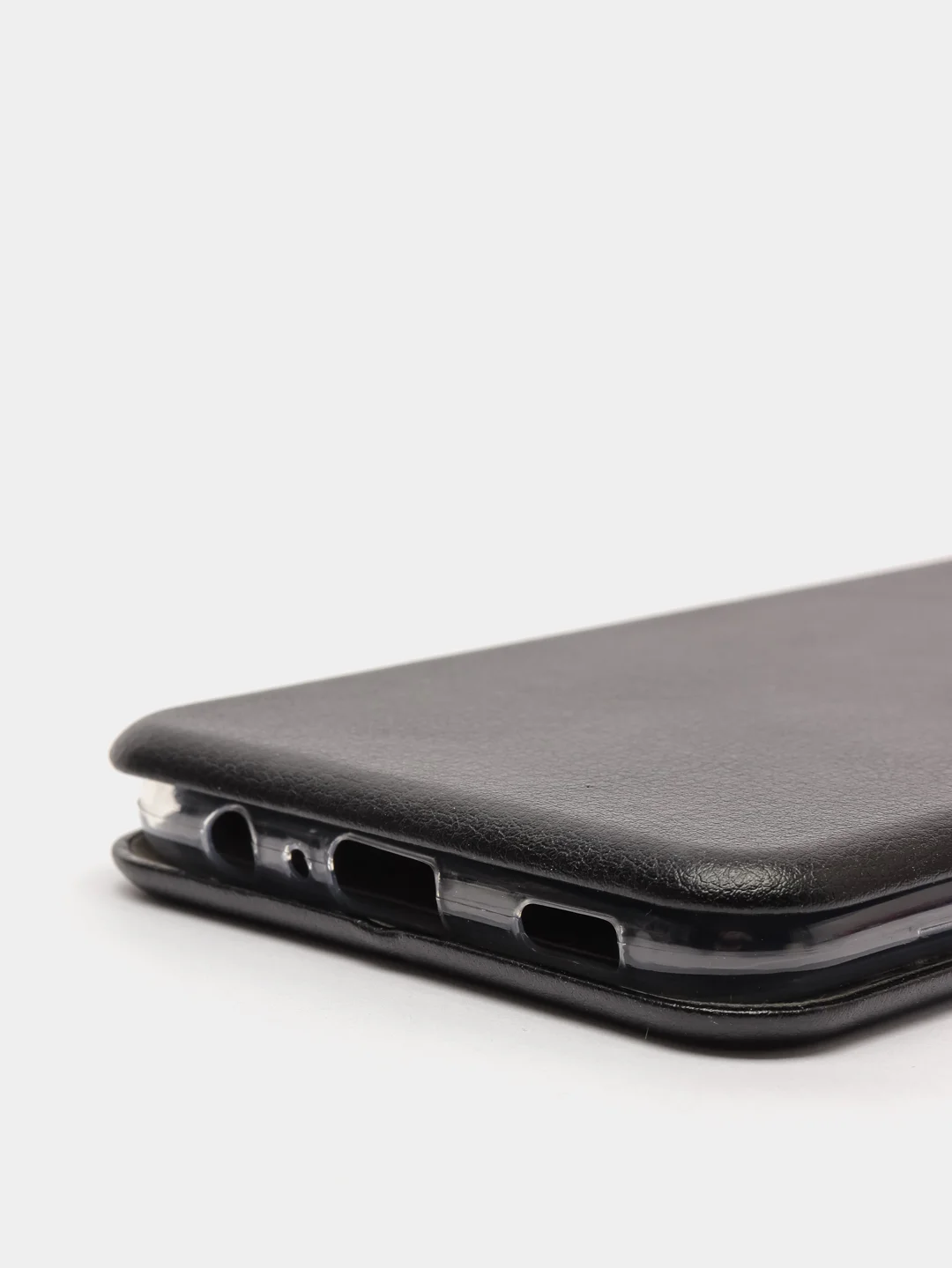 Черный чехол книжка Samsung A03