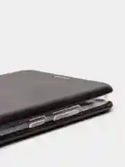Черный чехол книжка Samsung A03