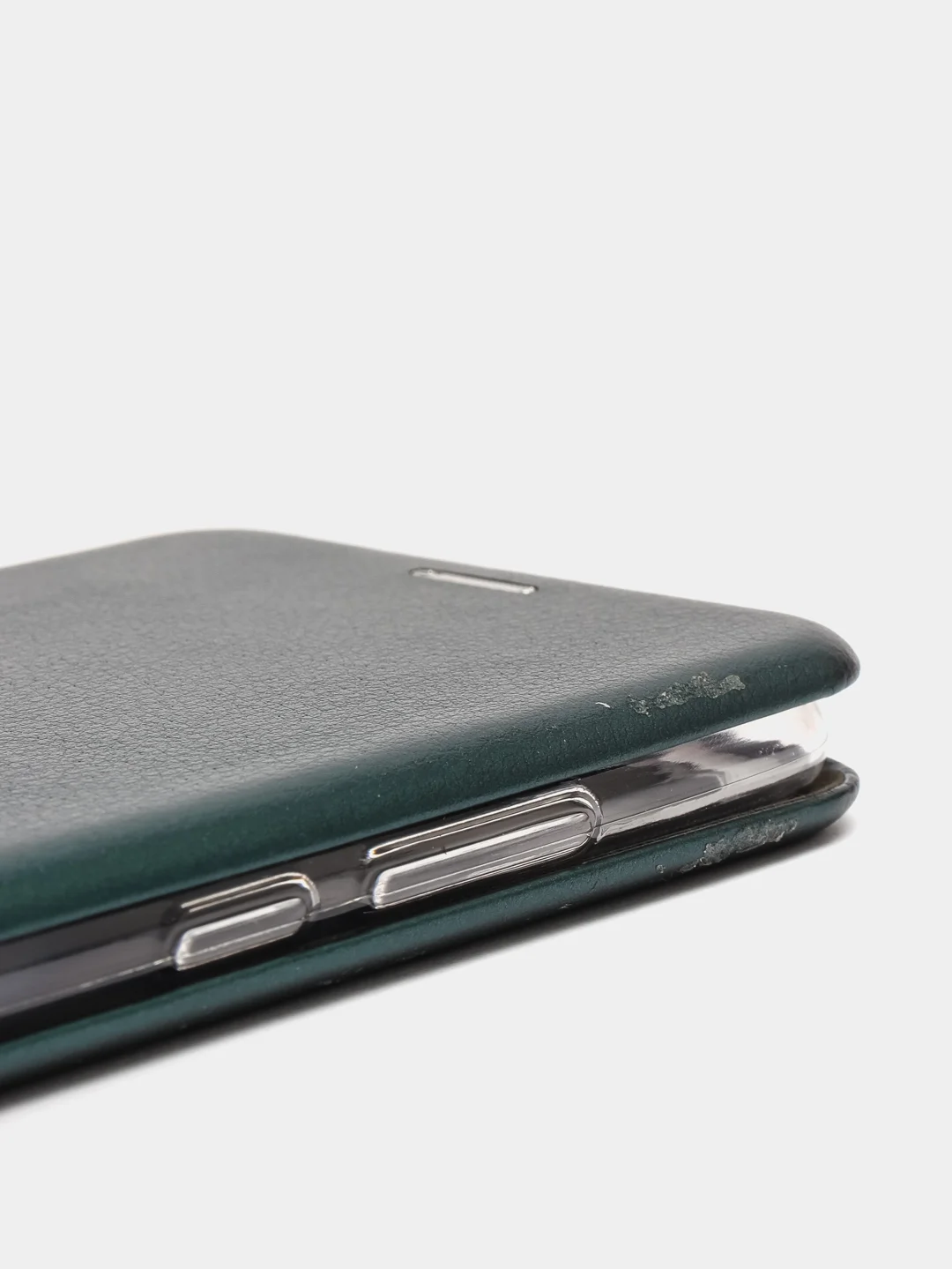Зеленый чехол книжка Samsung A03