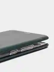 Зеленый чехол книжка Samsung A03