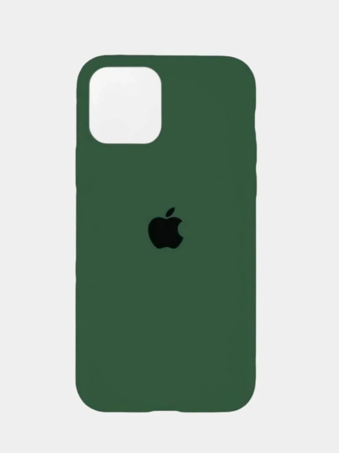 Лесной зеленый чехол Silicone Case для iPhone 6/6s,6s+,7/8+,7/8,X/XS,XSMax,XR, 11, 12, Pro, Pro MAX, Mini