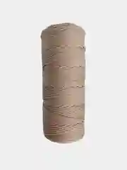Кремовый шнур полиэфирный, 200 м, 4 мм