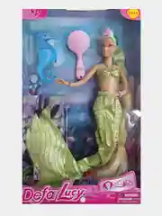 Салатовый кукла "Русалочка" в коробке