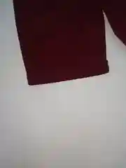Шорты бордовые с ремнем
