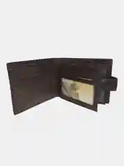 Коричневый кошелек мужской из натуральной кожи Fani