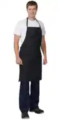 Фартук чёрный из хлопка