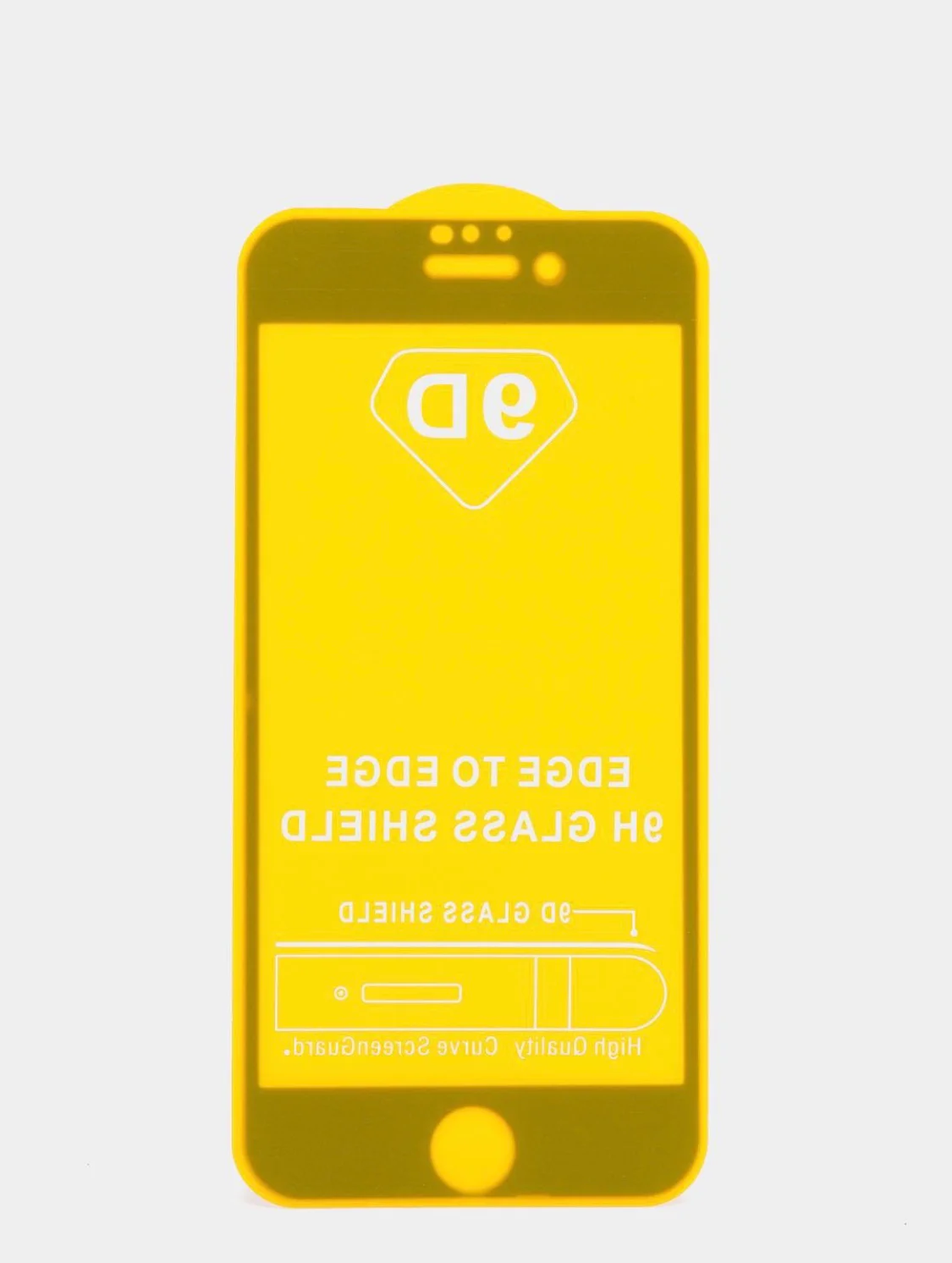 Защитное стекло 9D для iPhone всех моделей с тонкой черной рамкой