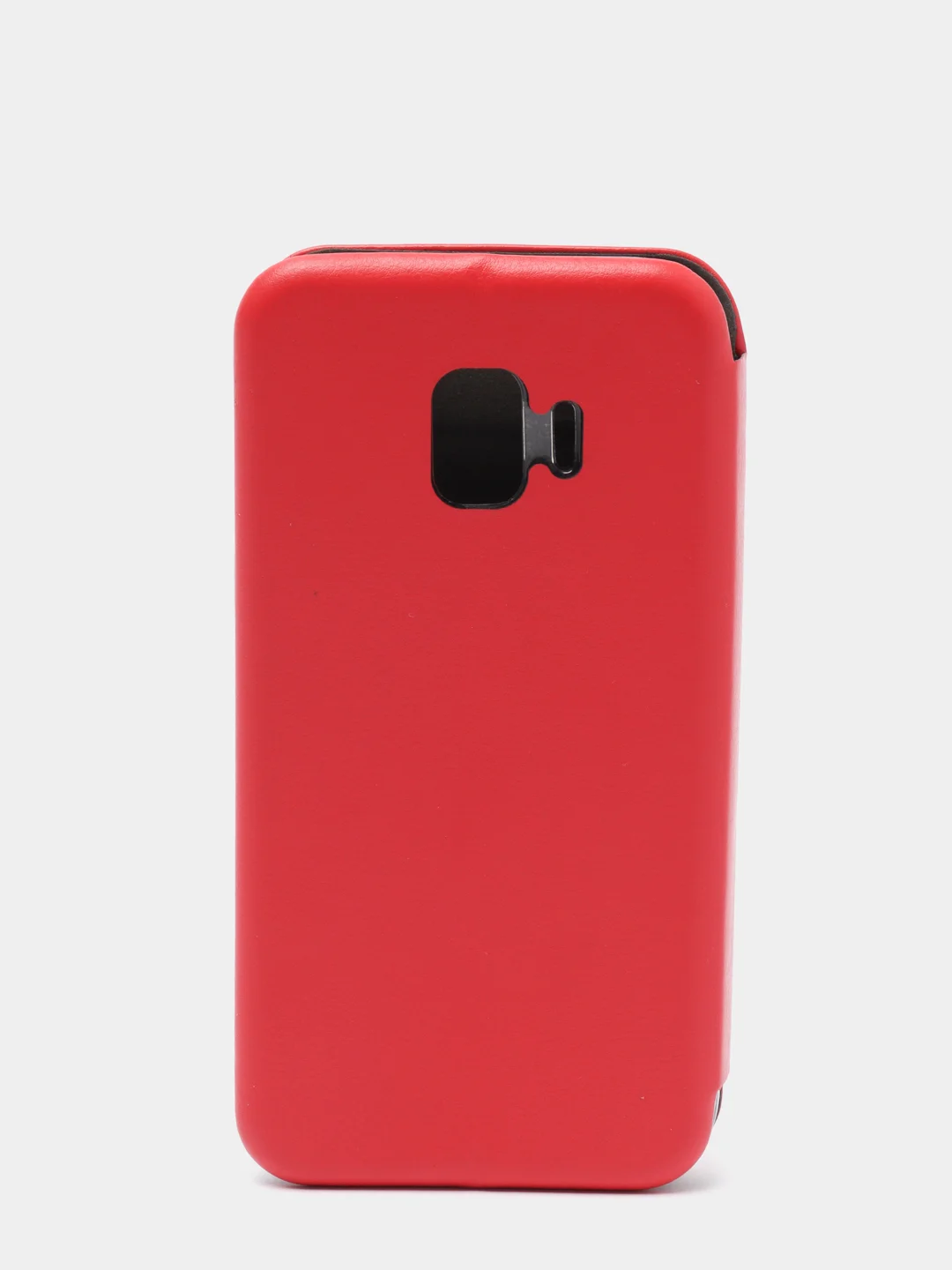 Красный чехол-книжка на Samsung Galaxy J2 Core, Самсунг Галакси Джи2 Кор