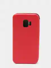 Красный чехол-книжка на Samsung Galaxy J2 Core, Самсунг Галакси Джи2 Кор