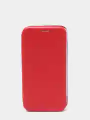 Красный чехол-книжка на Samsung Galaxy J2 Core, Самсунг Галакси Джи2 Кор