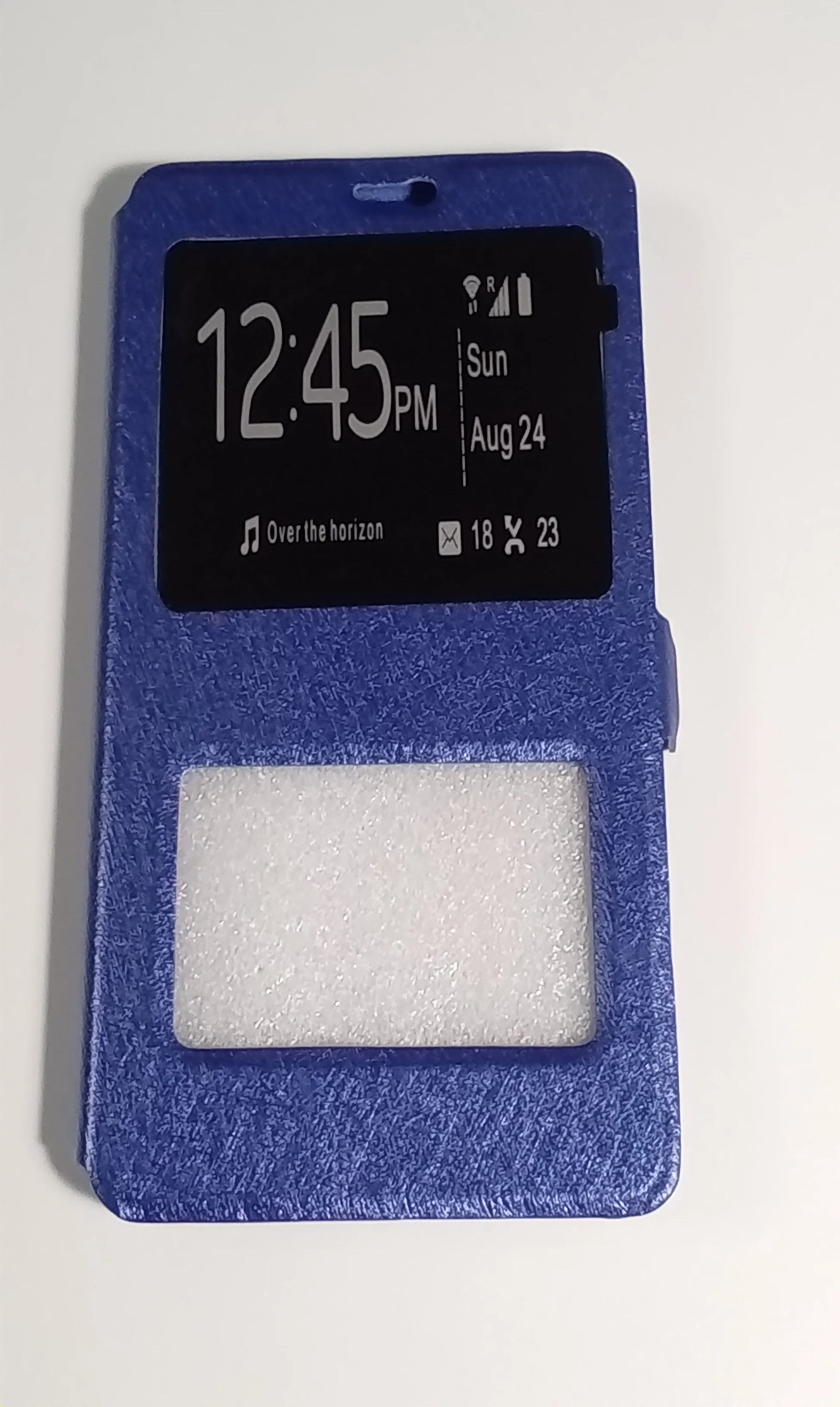 Синий чехол книжка Xiaomi Redmi Note 6 / Note 6 Pro