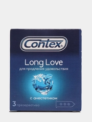Презервативы Contex Long Love 3 штуки