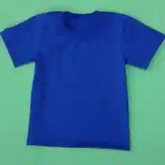 Синий футболка
