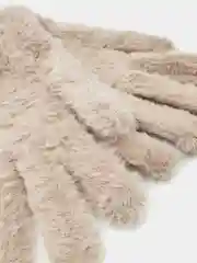 Пушистые перчатки / Мягкие перчатки / Вязаные перчатки