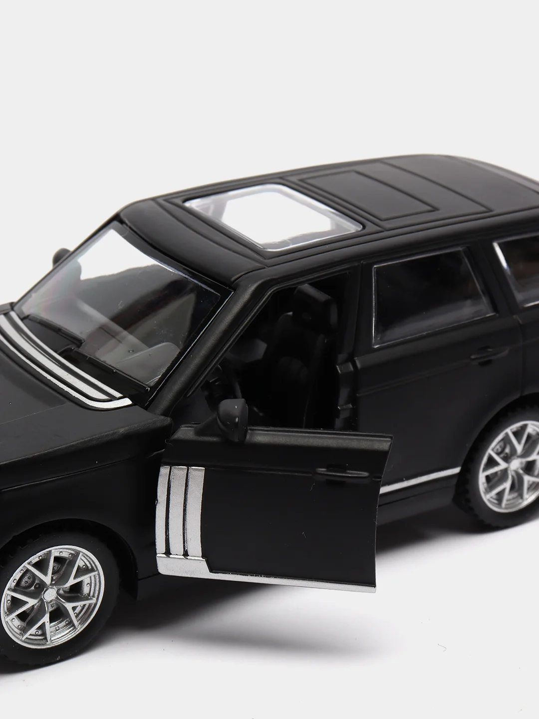 Черный range Rover металлическая машинка