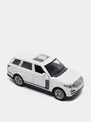 Белый range Rover металлическая машинка