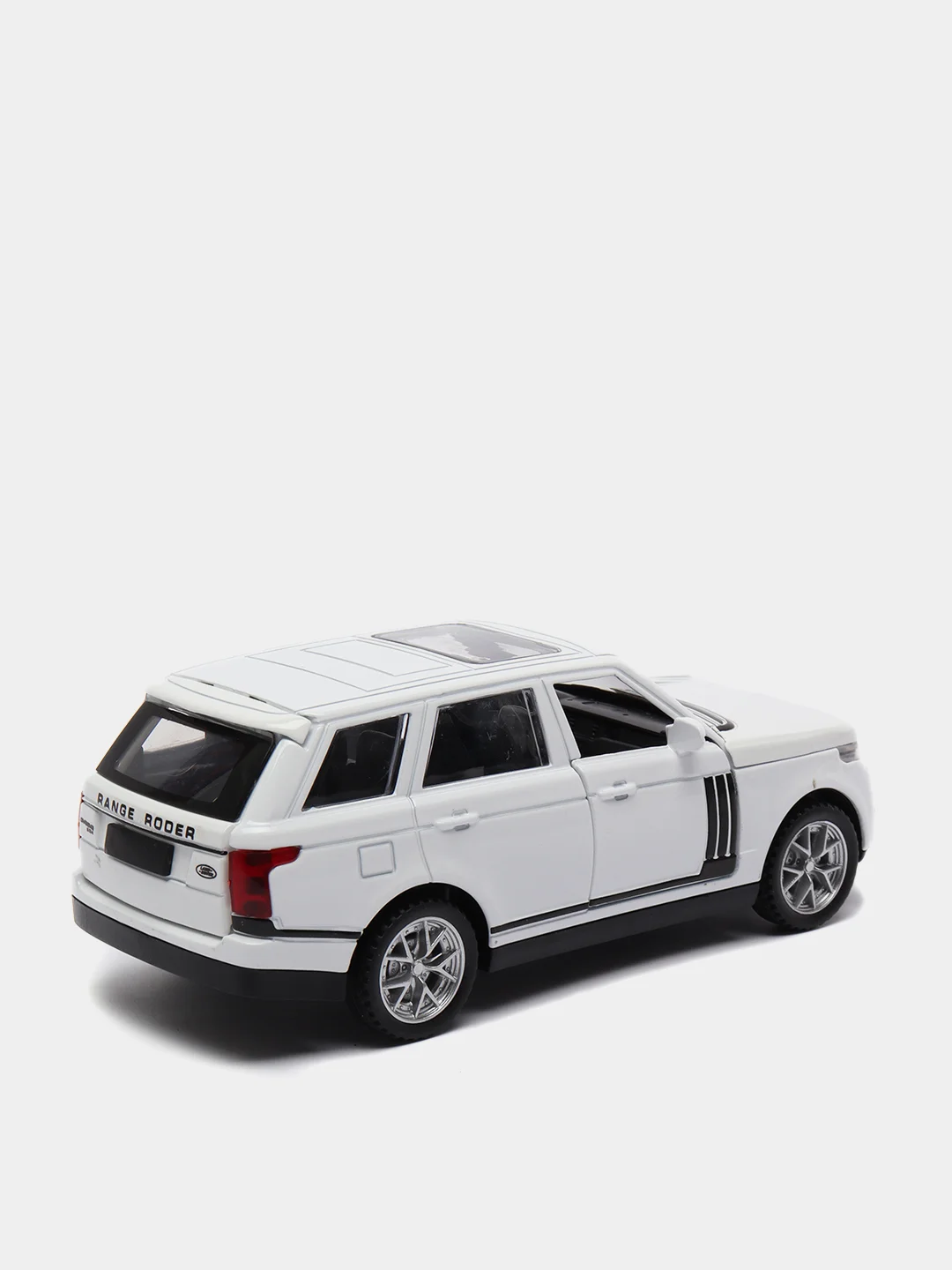 Белый range Rover металлическая машинка