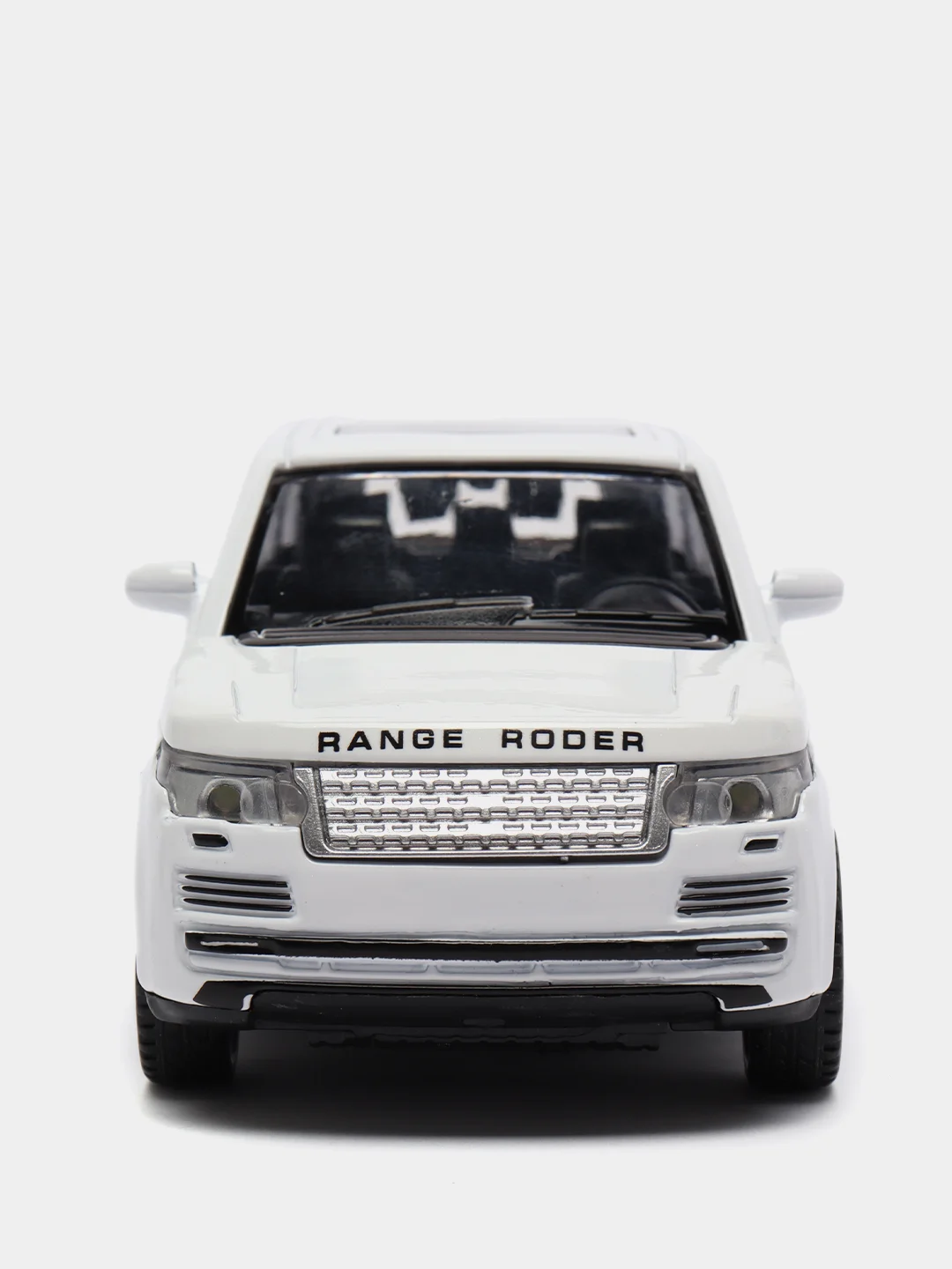 Белый range Rover металлическая машинка