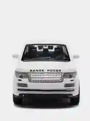 Белый range Rover металлическая машинка
