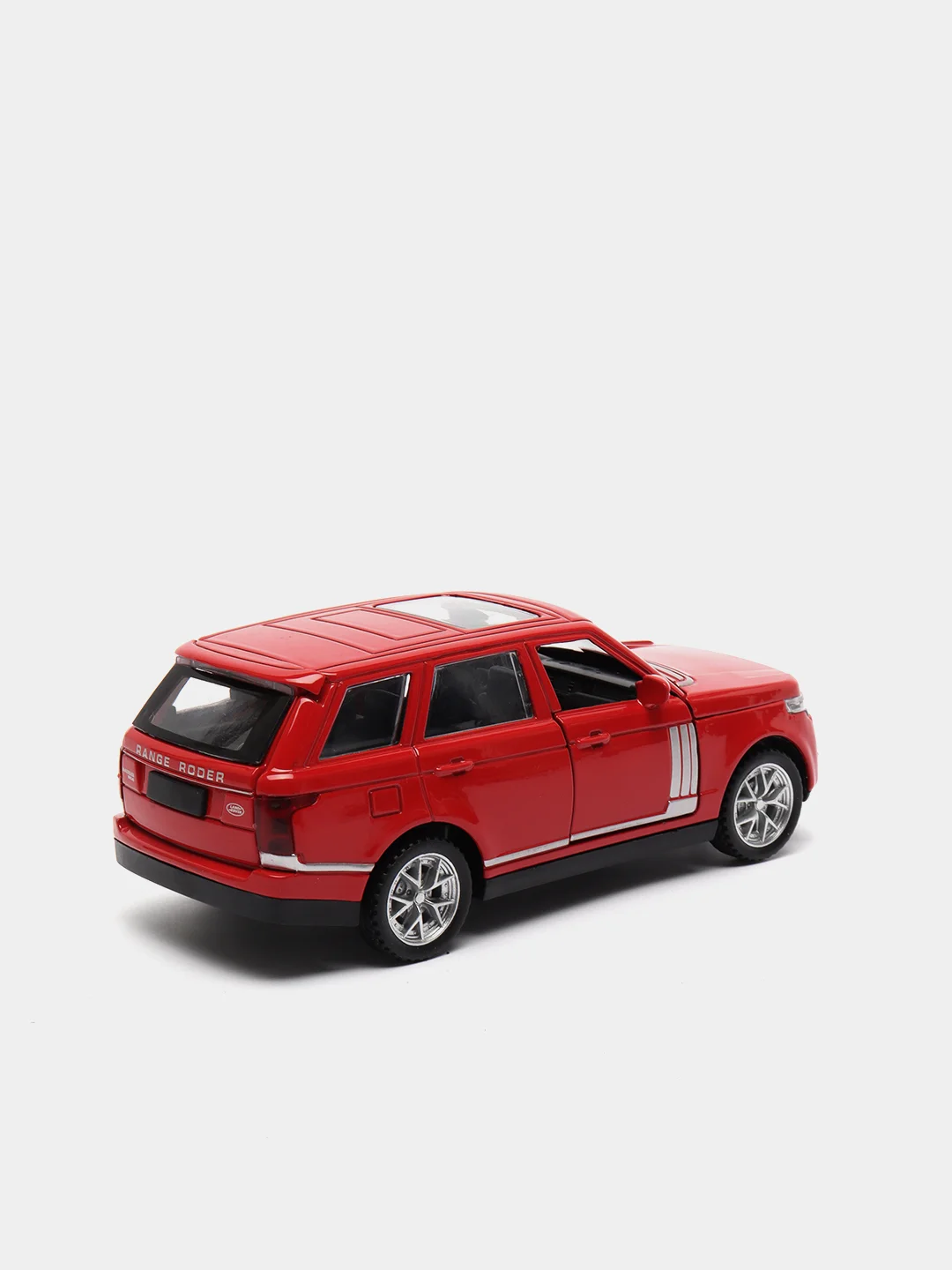 Красный range Rover металлическая машинка