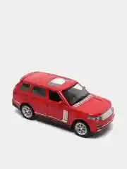 Красный range Rover металлическая машинка