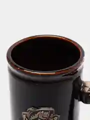 Пивной бокал фигурный керамика Рыбалка  0.75 л