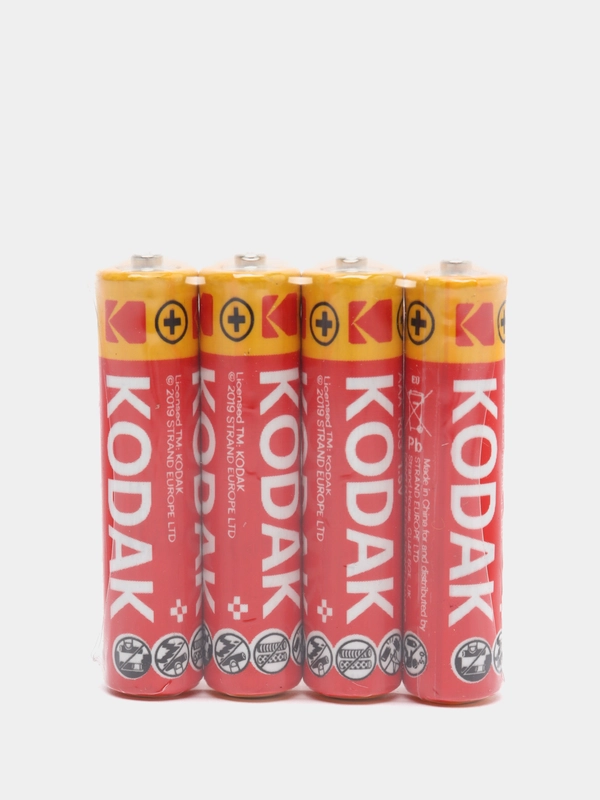 Батарейки Kodak ААА 4 шт мизинчиковые