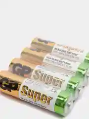 Батарейки GP Super AA 4 шт. пальчиковые