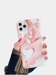 Розовый мраморный чехол для iPhone 7/8/SE2020,XR,11,12